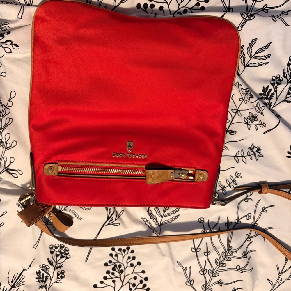 Michael Kors Red Crossbody Bag
